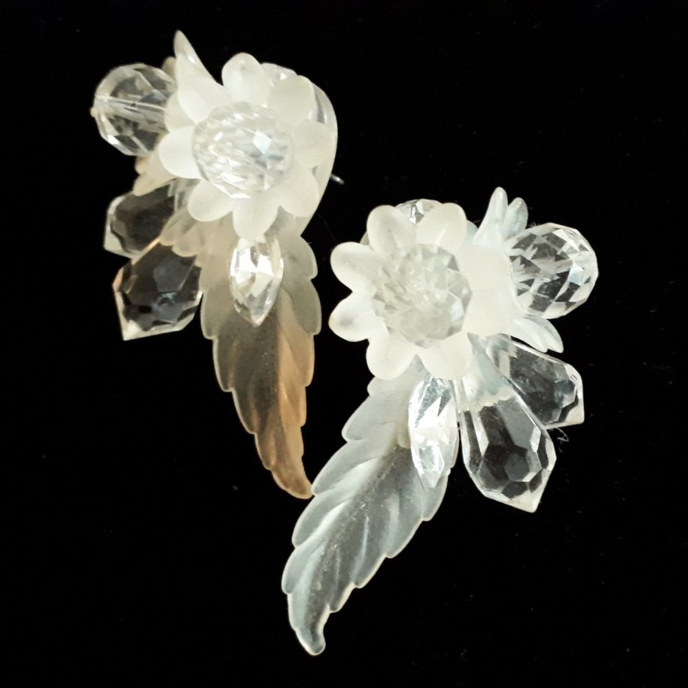 Vintage 1980's Handcrafted Earrings